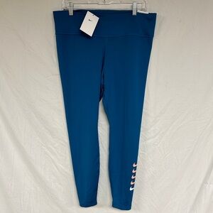NWT Nike leggings - Aqua - Size XL